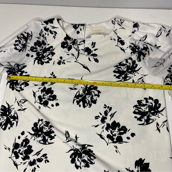 MELLODAY | Women's Flower Print Blouse Size M - Picture 5 of 8